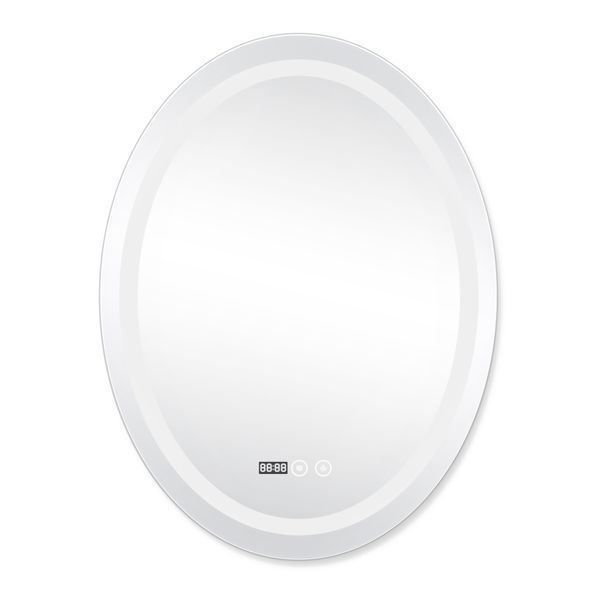 Зеркало Qtap Mideya (DC-F801) 600х800 с LED-подсветкой Touch, с антизапотеванием, диммером QT2078F801W SD00034655 фото