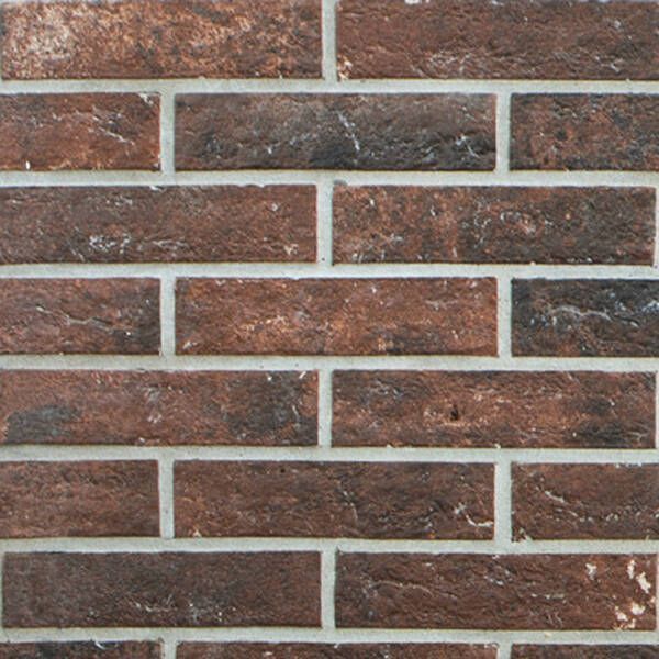 Керамограніт Rondine J85703 Bristol Umber Brick Angola Incollato 12x25 см 493039 фото
