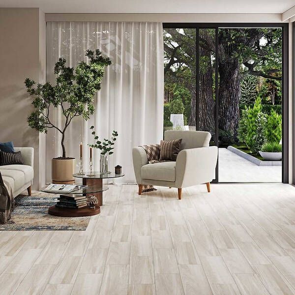 Керамогранит Cersanit Flaxwood Light Gtry 18,5x59,8 см 563533 фото