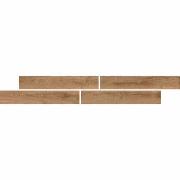 Плитка Ceramica Deseo Latina Brown 20x120 см 543125 фото