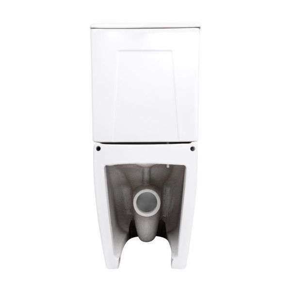 Унитаз напольный Qtap Evia Ultra Quiet 630&times;350&times;795 мм с сиденьем Soft-close, White QTEVI27W49258 SD00055382 фото