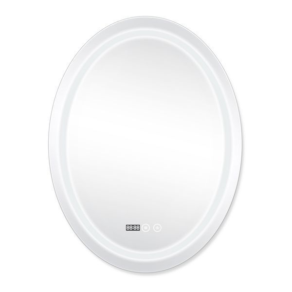 Зеркало Qtap Mideya (DC-F801) 600х800 с LED-подсветкой Touch, с антизапотеванием, диммером QT2078F801W SD00034655 фото