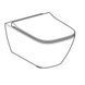 Унітаз підвісний Geberit Smyle Square 500.685.01.1 Rimfree, із сидінням Soft Close (Sandwich) 535594 фото 2