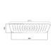 Лійка для верхнього душу Qtap Hlavova 260x180 мм прямокутна QTHLA107CRM45785 Chrome/White SD00051909 фото 2