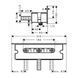 Hansgrohe Тримач Fixfit Porter 300, хром 59725 фото 2