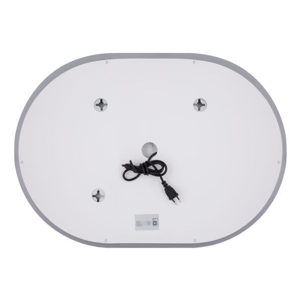 Зеркало Qtap Gemini 500х700 с LED-подсветкой Touch, с антизапотеванием, с диммером, рег. темп. цвета (3000-6500K) QT2578R5070 SD00052316 фото