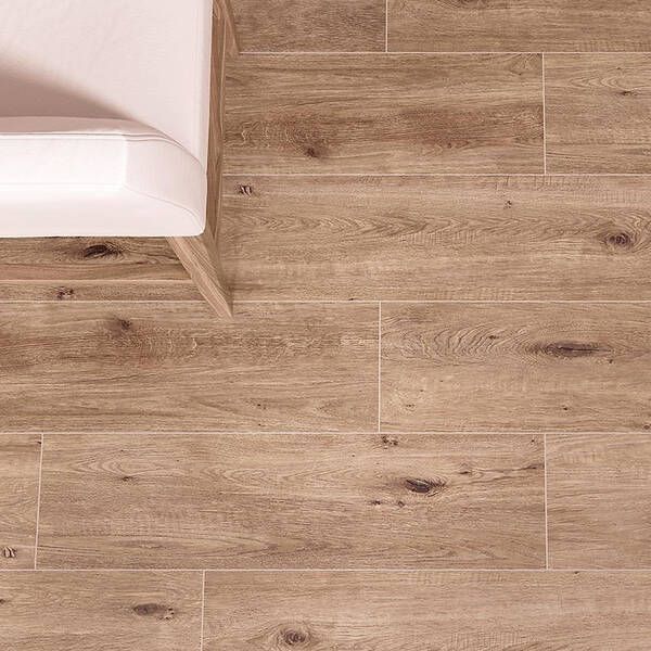Керамограніт Cersanit Forwood Brown 18,5x59,8 см 557447 фото