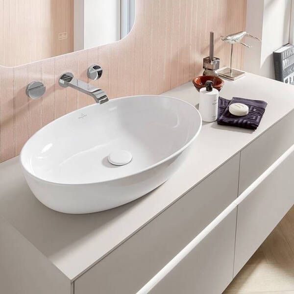 Раковина Villeroy&Boch Artis 41986101 61 см без переливу та без отвору під змішувач 297497 фото