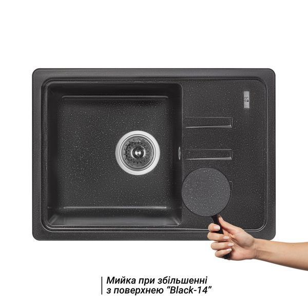 Кухонная мойка Lidz 620x435/200 BLM-14 (LIDZBLM14620435200) SD00043260 фото