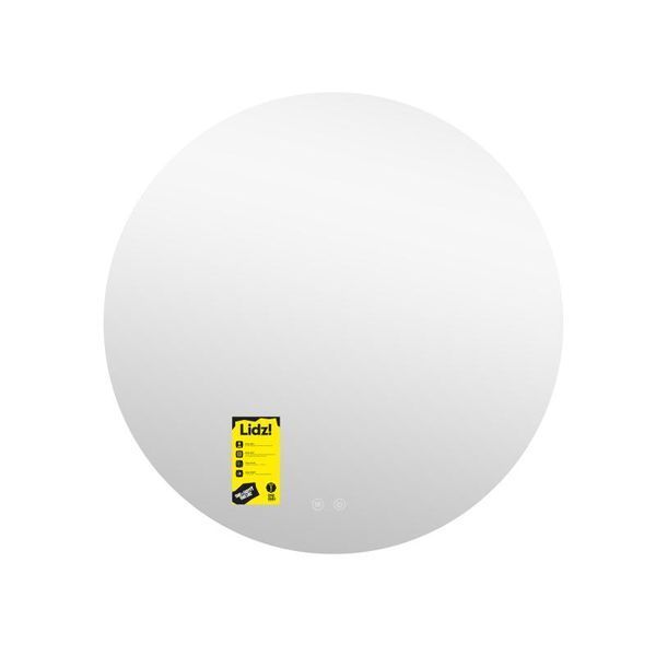 Дзеркало Lidz Astra R800 з LED-підсвічуванням Touch, з антизапотіванням, з димером, рег. яскравості LDASR80049290 SD00055414 фото