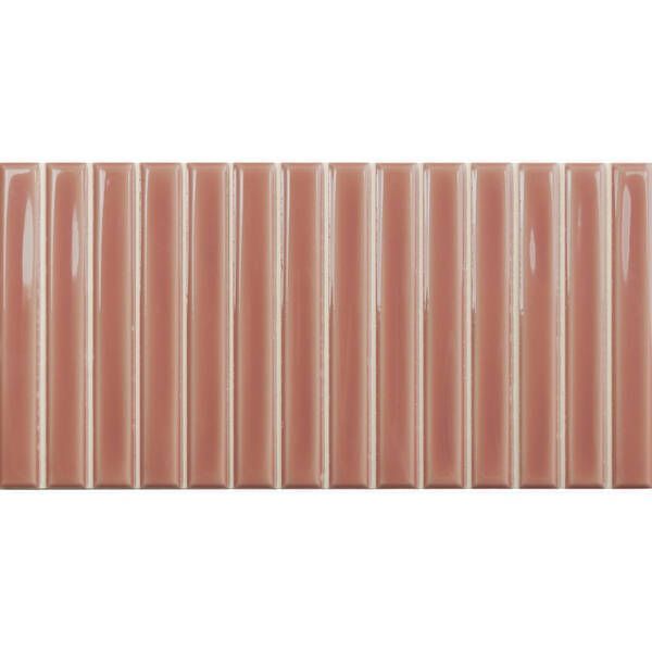 Плитка WOW Sweetbars Coral Gloss 12,5х25 см 540034 фото