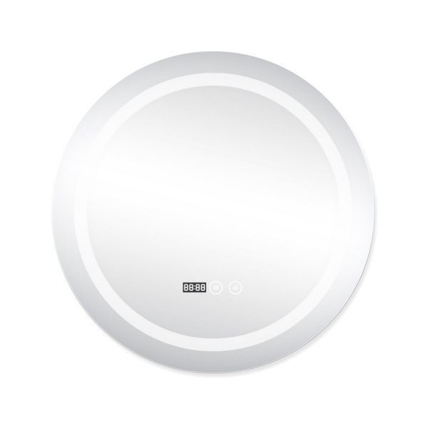 Дзеркало Qtap Mideya R600 з LED-підсвічуванням Touch, з антизапотіванням, димером QT2078F803W SD00034656 фото