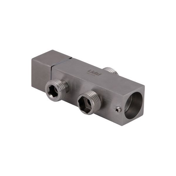 Душевая стойка универсальная Lidz Kubis 1120 на два потребителя LDKUB1120NKS46111 Nickel SD00052235 фото