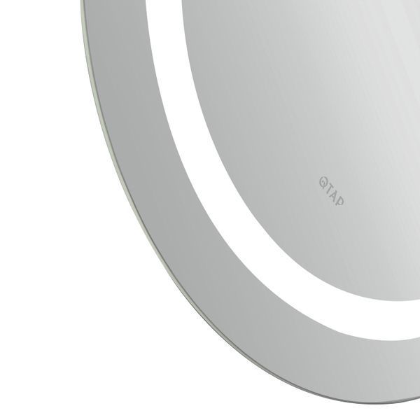 Зеркало Qtap Gemini 500х700 с LED-подсветкой Touch, с антизапотеванием, с диммером, рег. темп. цвета (3000-6500K) QT2578R5070 SD00052316 фото