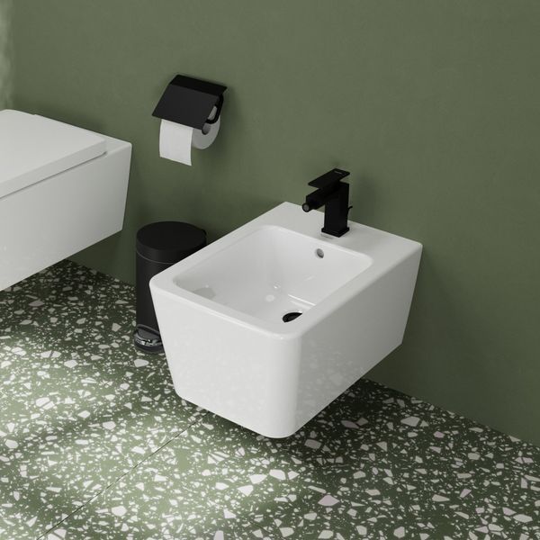 Тримач туалетного паперу HANSGROHE ADDSTORIS 41753670, чорний 81479 фото