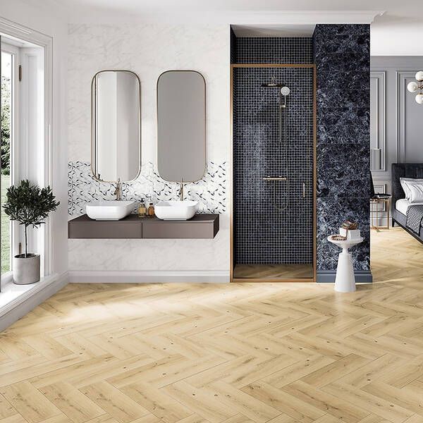 Керамограніт Cersanit Sandwood Beige 18,5x59,8 см 557331 фото