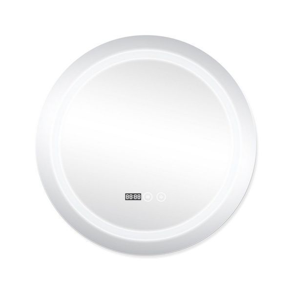 Дзеркало Qtap Mideya R600 з LED-підсвічуванням Touch, з антизапотіванням, димером QT2078F803W SD00034656 фото