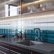 Плитка Golden Tile Metrotiles 463051 блакитний 10х20 см 468843 фото 1