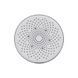 Лійка для верхнього душу Qtap Hlavova D 230 мм округла QTHLA107CRM45787 Chrome/White SD00051911 фото 4