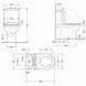 Унітаз підлоговий Qtap Arvin Ultra Quiet 630&times;350&times;795 мм з сидінням Soft-close, White QTARV27W49259 SD00055383 фото 2