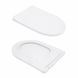 Унітаз підлоговий Qtap Arvin Ultra Quiet 630&times;350&times;795 мм з сидінням Soft-close, White QTARV27W49259 SD00055383 фото 8