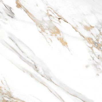 Керамограніт Інтеркерама Calacatta Gold 6060 35 071/L Сірий 60x60 см 473998 фото