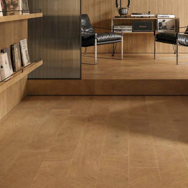 Керамогранит Emil Ceramica W-Circles ENL0 WCI Walnut Naturale R 20х120 см 594903 фото