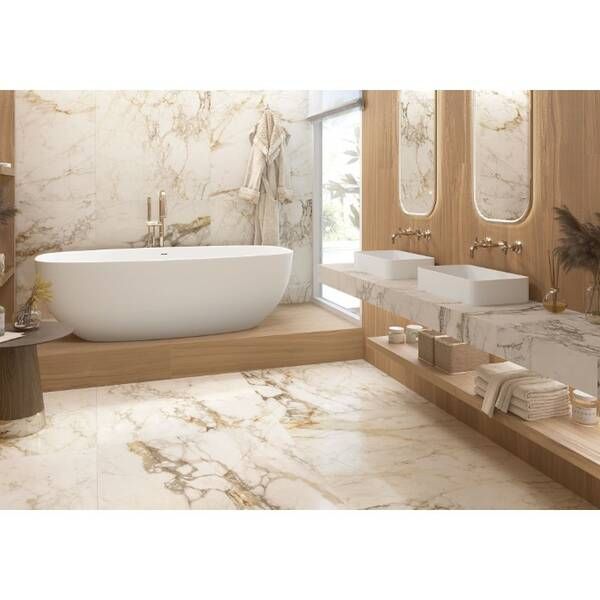 Керамогранит Almera Ceramica (Spain) Barnaby White Lap 100x100 см 556577 фото