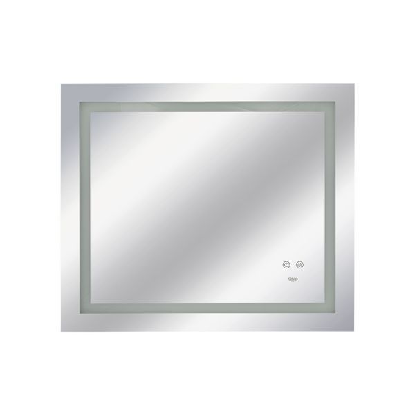 Дзеркало Qtap Mideya (MI1) 800х700 з LED-підсвічуванням Touch, з антизапотіванням, з димером QT2078NCF8070W SD00051748 фото