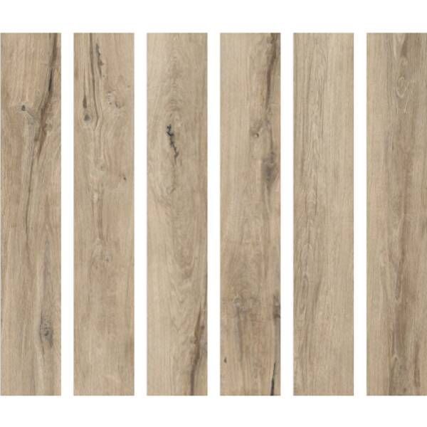 Керамогранит Cersanit Wildwood Beige Mat Rect 19,8х119,8 см 579346 фото
