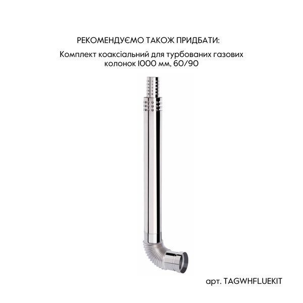 Колонка газовая дымоходная Thermo Alliance JSG20-10ETP18 10 л Silver SD00031251 фото