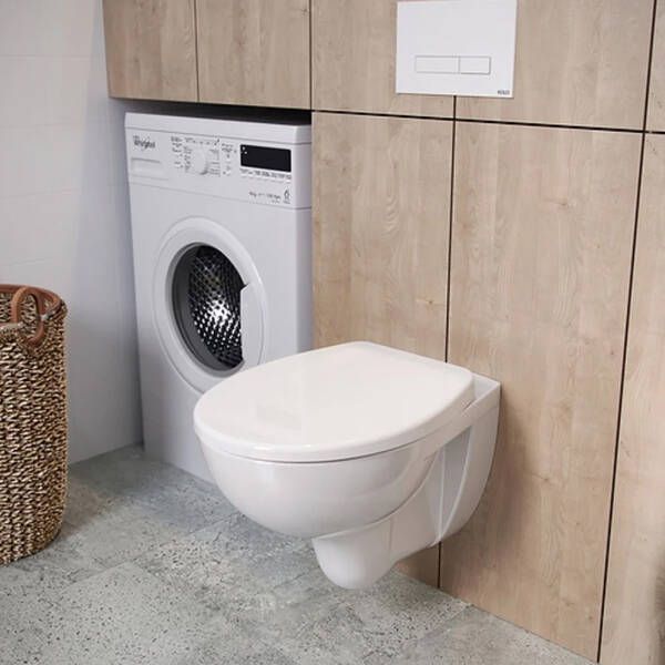Унітаз підвісний Kolo Rekord K99033000 безобідковий з сидінням soft-close, Click2Clean 487673 фото