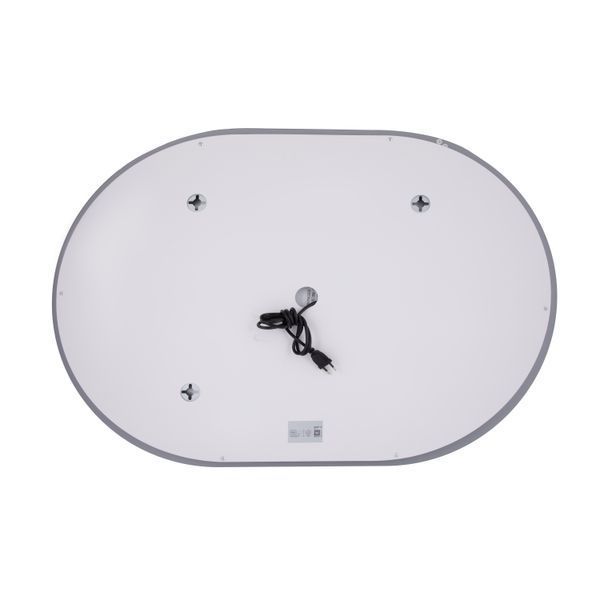 Зеркало Qtap Gemini 650х900 с LED-подсветкой Touch, с антизапотеванием, с диммером, рег. темп. цвета (3000-6500K) QT2578R6590 SD00052320 фото