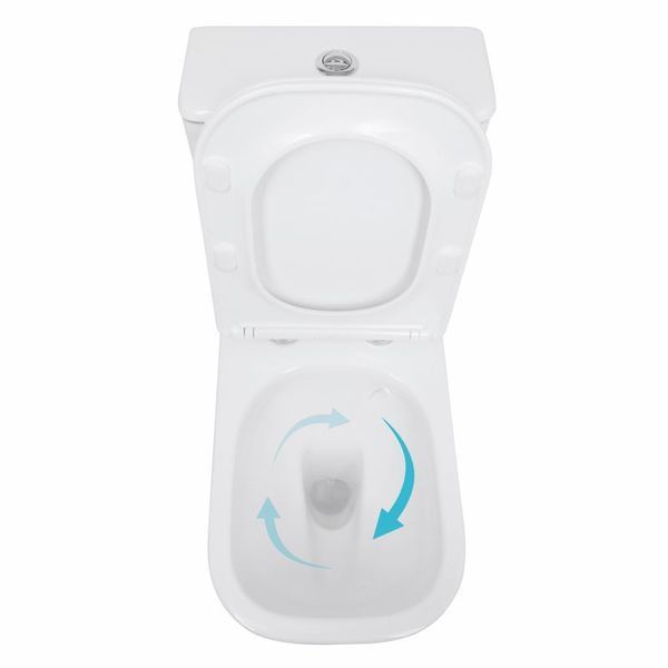 Унітаз підлоговий Qtap Stork Ultra Quiet 630&times;350&times;805 мм із сидінням Soft-close, White QTSTO27W49260 SD00055384 фото