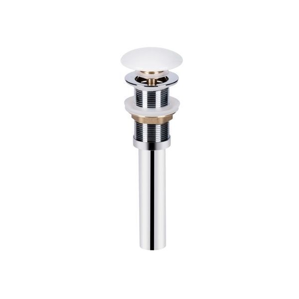 Комплект Qtap Tern: Раковина накладная прямоугольная 605x350x140 мм WHITE + Донный клапан PU02 SD00053428 фото