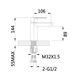 Змішувач для раковини Lidz Latwa 001 (k35) LDLAT001BLA45418 Black SD00051542 фото 4