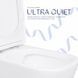 Унітаз підлоговий Qtap Stork Ultra Quiet 630&times;350&times;805 мм із сидінням Soft-close, White QTSTO27W49260 SD00055384 фото 5