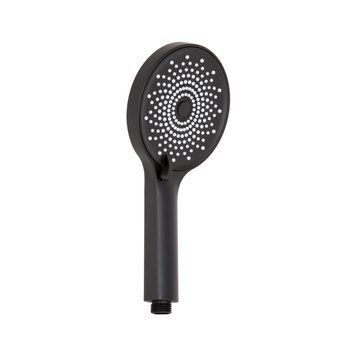 Лейка для ручного душа Qtap Rucni 120 мм округлая QTRUC125BLM45776 Black Matt SD00051900 фото