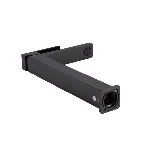 Смеситель для раковины Qtap Gemini высокий QTGEM269GMB45680 Gunmetal Black PVD SD00051804 фото