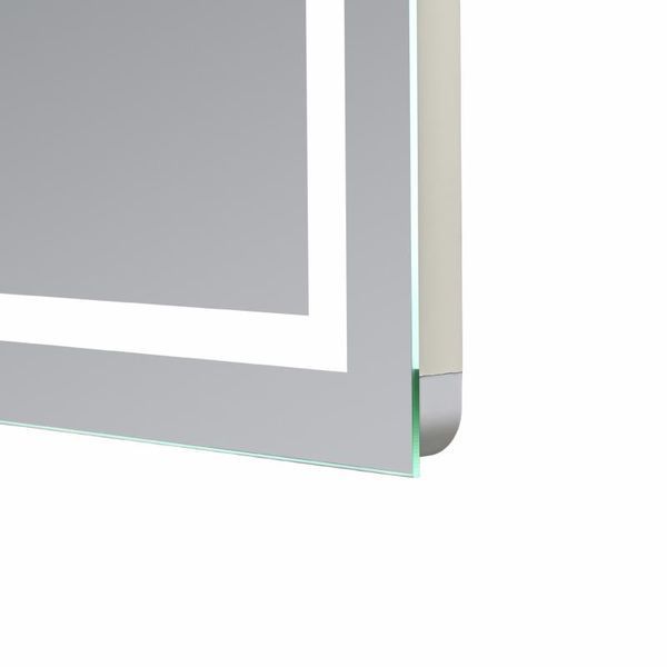 Зеркало Qtap Mideya (MI1) 800x800 с LED-подсветкой Touch, с антизапотеванием, диммером, рег. яркости QT2078NCF808048477 SD00054601 фото