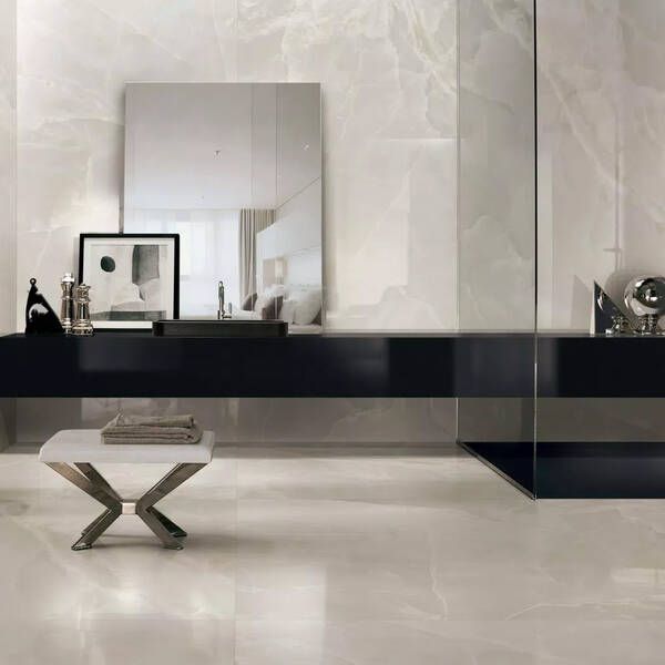 Керамограніт Florim Group 779257 Eccentric Luxe Cloudy White Glo Rt 60x120 см 567012 фото