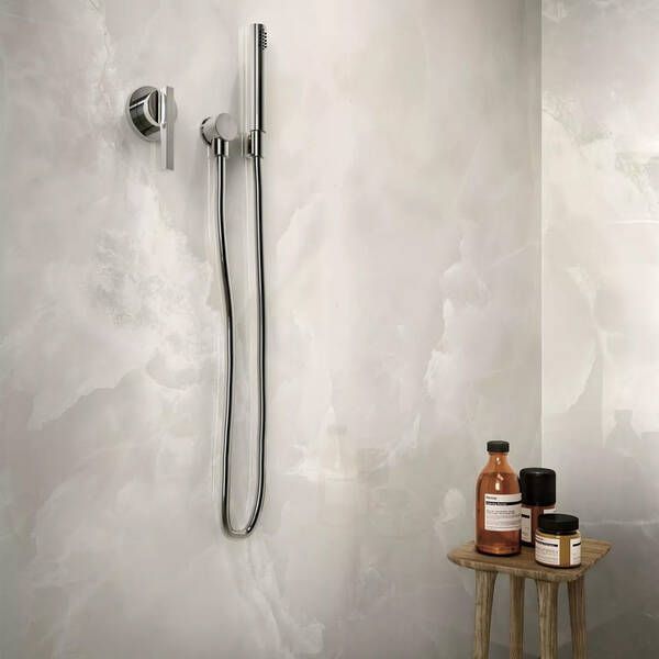 Керамограніт Florim Group 779257 Eccentric Luxe Cloudy White Glo Rt 60x120 см 567012 фото