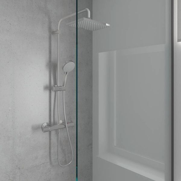 VERNIS SHAPE душова система Showerpipe 230 з термостатом, 1jet 81667 фото