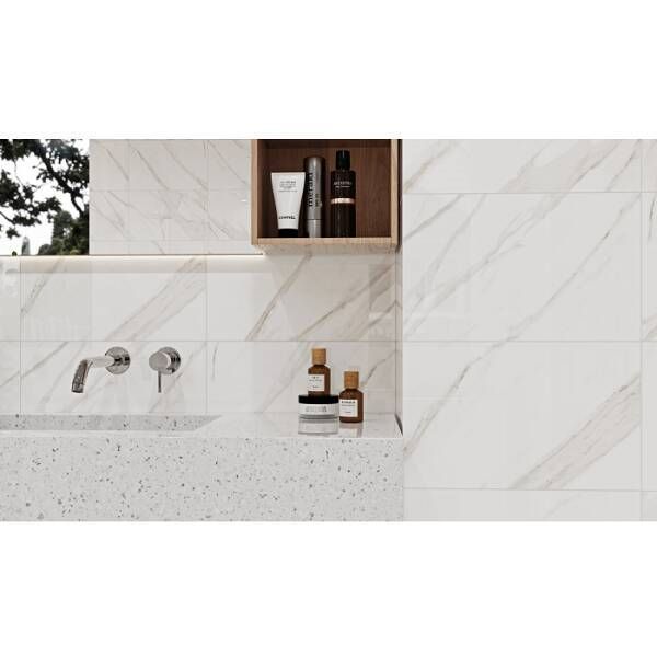 Плитка Cersanit Loren White Glossy 25x40 см 581810 фото
