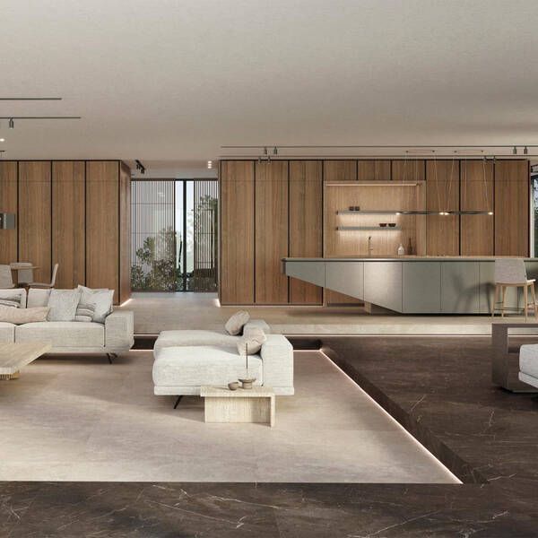 Керамогранит Porcelanosa Brescia Moka L 100388449 120х120 см 605008 фото