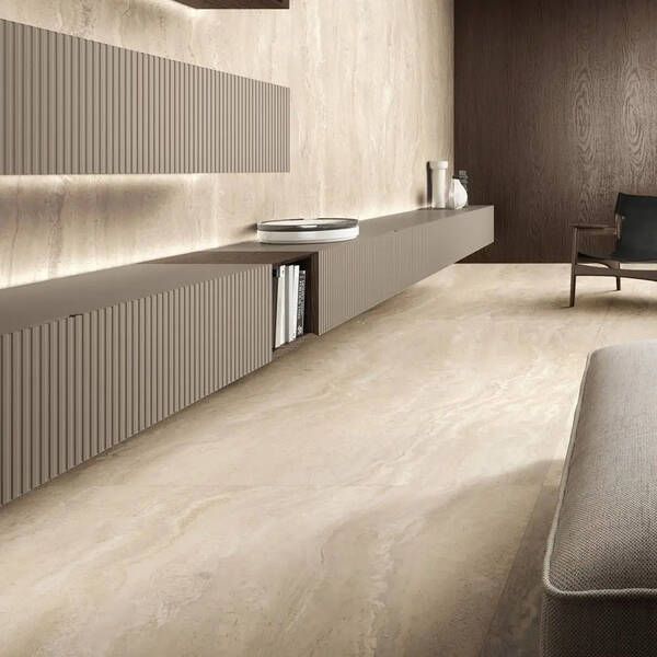 Керамогранит Florim Group Authentic Luxe 781139 Auth Gold Travertine Silk 60х120 см 586393 фото