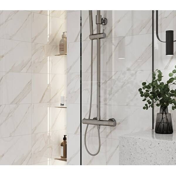 Плитка Cersanit Loren White Glossy 25x40 см 581810 фото