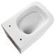 Унітаз підвісний Devit Flow square DFL0520111W безобідковий з кришкою soft-close та Vortex Flush, білий глянець 599984 фото 8