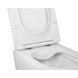 Унітаз підвісний Qtap Jay безобідковий з сідінням Soft-close QT07335176W SD00036224 фото 4