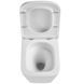 Унітаз підвісний Devit Flow square DFL0520111W безобідковий з кришкою soft-close та Vortex Flush, білий глянець 599984 фото 5